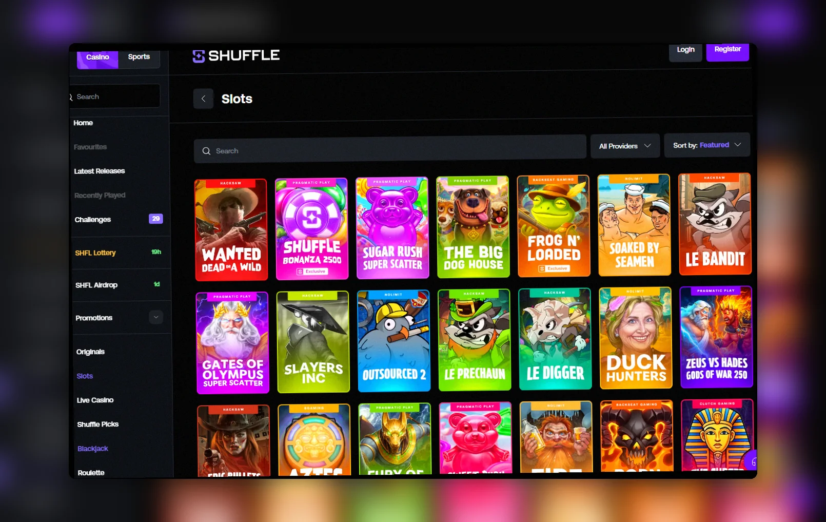 Shuffle Kaszino slots Magyarország